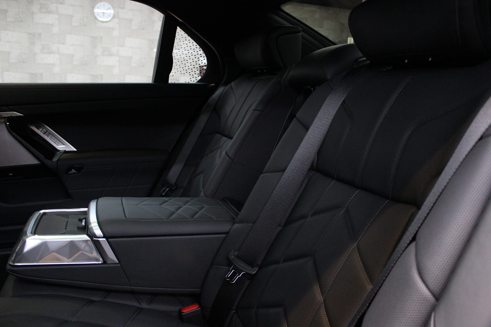 BMW 740i ブラックサファイア シートコーティング